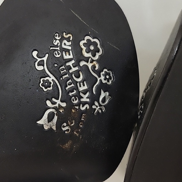 Y2K Sketchers something else clear plastic rhinestone studded platforms sz 7 - Picture 4 of 8